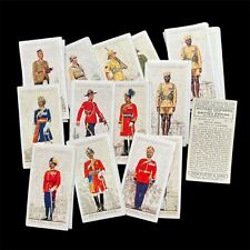 Player Cigarette Cards MILITARY UNIFORMS OF THE BRITISH EMPIRE Pick your Card/s