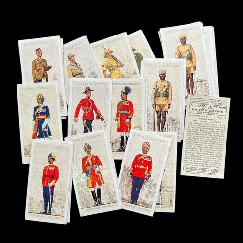 Player cigarette cards - cigarette,