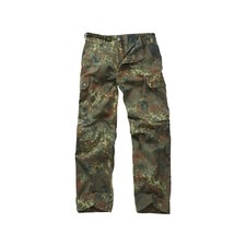 Original German Army Trouser Flecktarn Camo Combat Camoflage Surplus Pants
