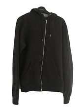 Mens Charcoal Grey Hoodie/Sweatshirt Cardigan By Primark (Size S)