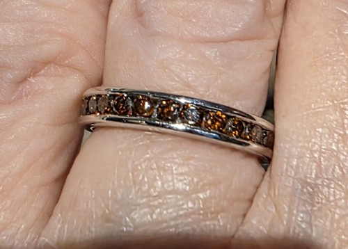 51ct red cognac diamond - red,
