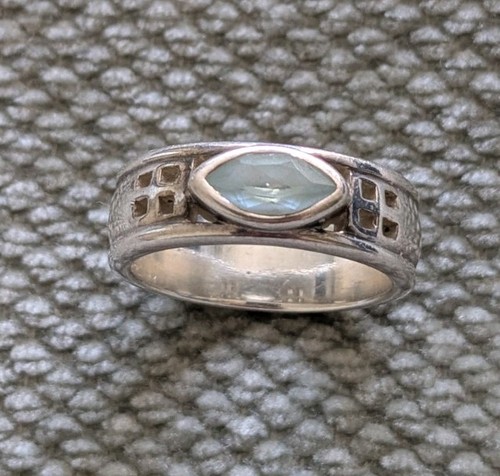 Vintage 1990s silver ring - vintage,