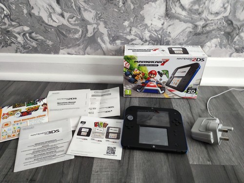 Nintendo 2ds console blue - console,