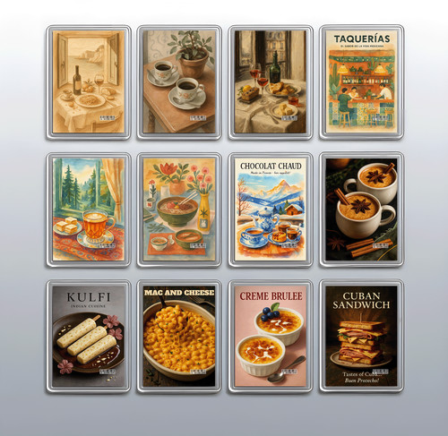 Gourmet food art - art, fridge