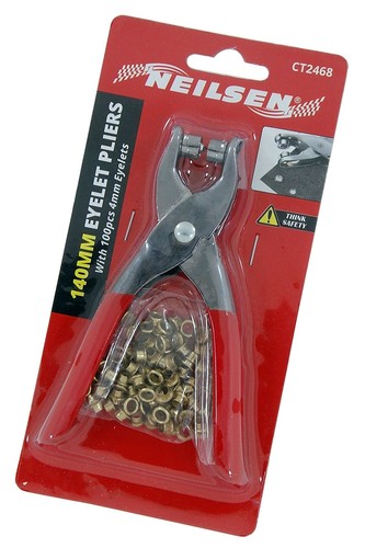 Leather eyelet pliers - eyelet,