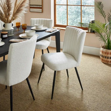 Boucle Dining Chairs