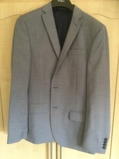 men suit Occasions Tailored Fit Pale Blue Suit by Scott & Taylor