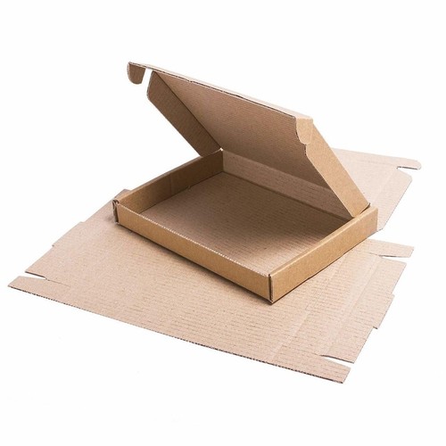 Brown box 345x240x22mm - brown,