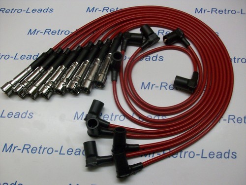 Red 8mm performance leads - 8mm,