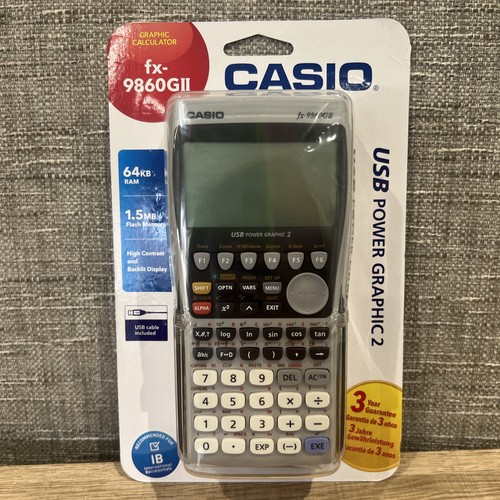 New casio 9860gii advanced - fx-9860gii,