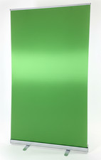 Aluminium Retractable Roll Up Banner Stand Trade Show Display Background 110x190