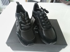 Emporio Armani Black Trainers