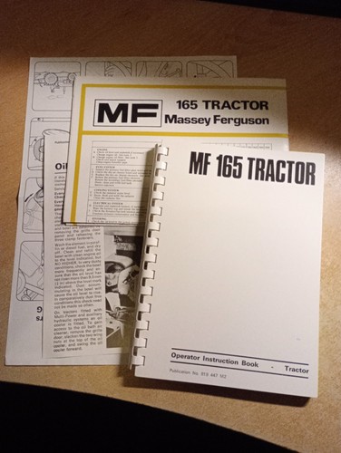 Massey ferguson 165 operator - ferguson,