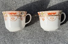 Melba Bone China 2 Tea Cups