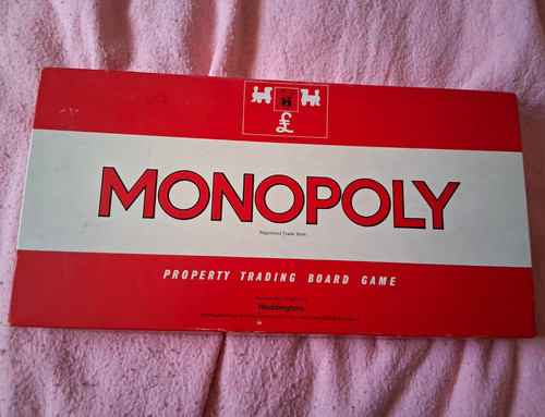 Waddingtons monopoly board - monopoly,