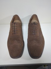 Loake 202 brown suede brogue - loake,