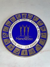 MANCHESTER 2002 COMMONWEALTH GAMES CAVERSWALL Ltd EDITION ROUND PLATE. No 109.