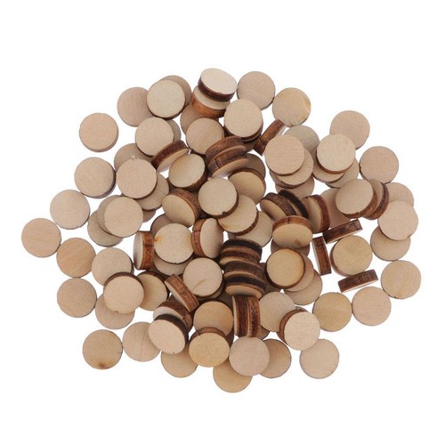 100pcs rustic wood - log, slices
