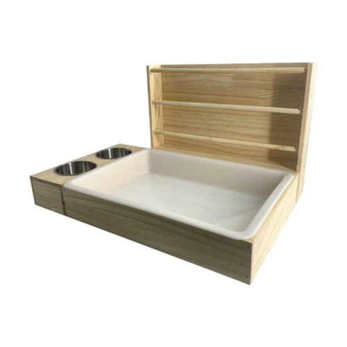 Rabbit hay feeder - rabbit,