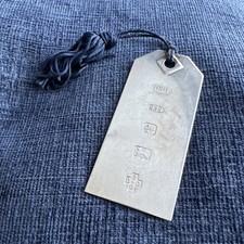 sterling silver ingot book