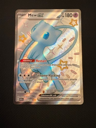 Mew 216 091 paldean - ex, sv: