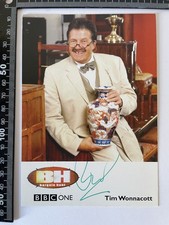 Rare Vintage Postcard Publicity Promotion Card TV Bargain Hunt Tim Wonnacott