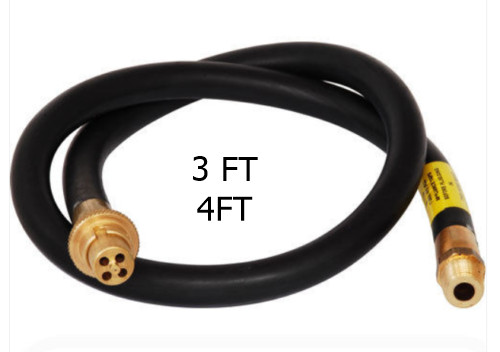 Universal gas cooker - gas, pipe