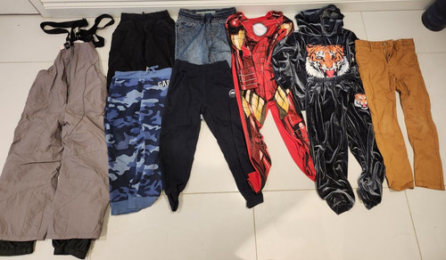 Large bundle boys trousers - large,