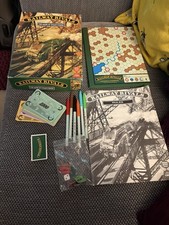 Vintage Railway Rivals Board Game - Games Workshop -Game of Steam Power Complete