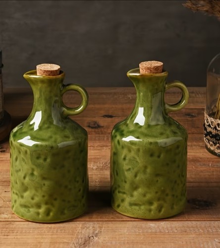 Single vintage style green - single,
