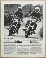LAVERDA 1200 & MIRAGE