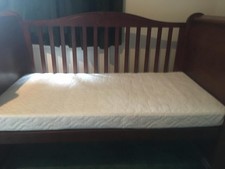 Baby Cot Bed with Mattress