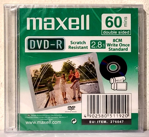 Maxell mini dvd min - mini,