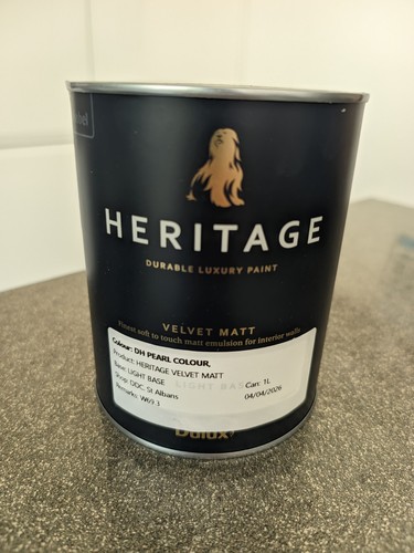 Dulux heritage velvet matt - dulux,