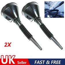 2x Black Flexible Spout Car