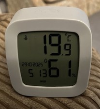 Asda George Grey Square Digital Alarm Clock