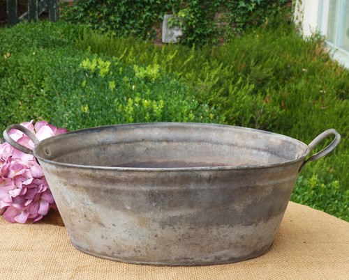 Galvanised bath wash - galvanised,