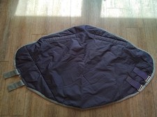 Blue Purple Turnout Neck Cover With Zips CAL 2763