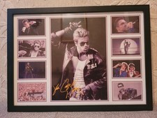 RARE George Michael Signed
