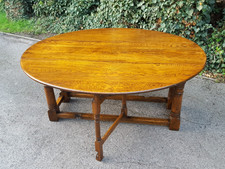 QUALITY SOLID OAK GATELEG