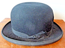Vintage Bowler Hat Melton & Co
