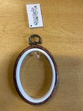 Wood Grain effect Oval  Flexi