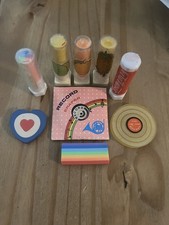 BUNDLE OF  9 VINTAGE/RETRO 70’s/80’s NOVELTY ERASERS/RUBBERS 