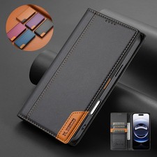 Case For Samsung S25 S24 S23 S22 S21+ FE Ultra Flip Leather Wallet Phone Cover