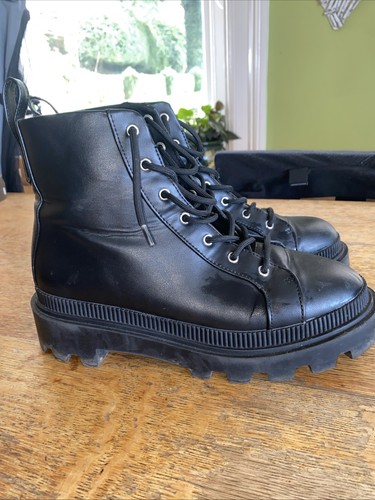 Ladies chunky platform boots - ladies,