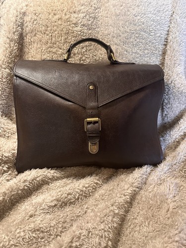 Vintage mulberry brown leather - brown,