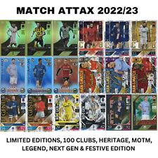 MATCH ATTAX 22/23 2023 LIMITED EDITION/100 CLUB/HERITAGE/NEXT GEN/MOTM/FESTIVE..