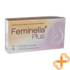 FEMINELLA PLUS 10 Vaginal Ovules Restores Vaginal Moisture Promotes Regeneration