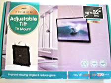 AVF Adjustable Tilt 15° TV Wall Mount Bracket up to 32 Inch Screen PLEASE Read