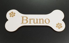 Personalised Wooden Dog Name